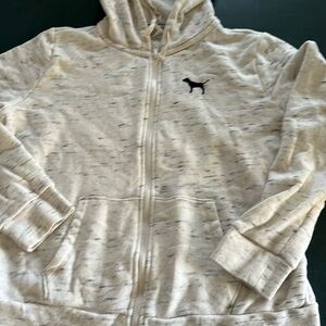 PINK BLACK DOG SWEATSHIRT